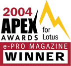 Tracker Suite wins the 2004 Apex Award