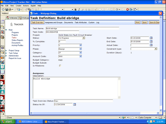 Easy, simple research tax credit software for project management